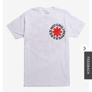 RHCP Band Tee Hot Topic Large